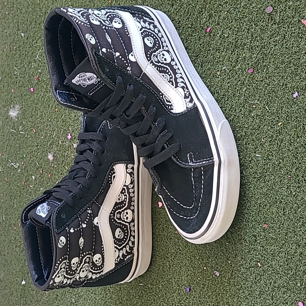 Vans Sk8-Hi Bandana Black&White